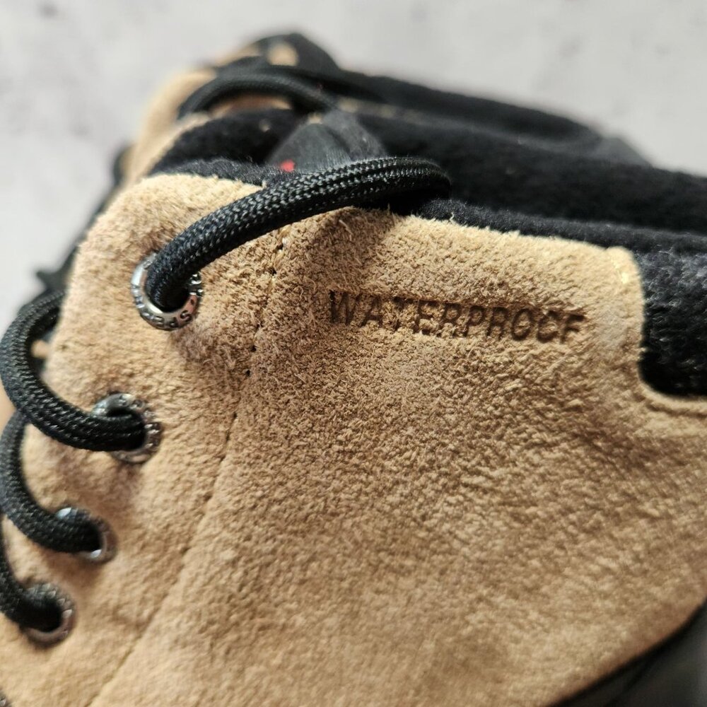 Sperry Mens Ice Breaker Boots Tan/Blk Size 8.5 US Waterproof All-Weather - Picture 7 of 16